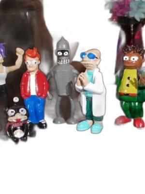 Futurama Figür Seti – 18 Parça STL 3D Baskı