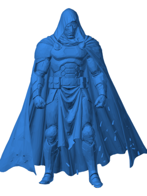 Doctor Doom Zırhlı Figür Heykeli