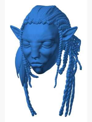 Avatar – Na'vi Savaşçısı 3D Baskı Figür STL Seti – 20 Parça