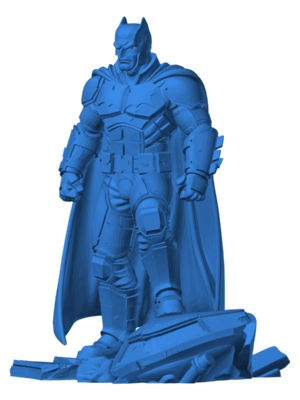 Batman Dark Knight Diorama Heykeli