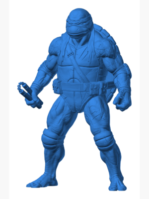 Michelangelo Lağım Diorama Kaidesi