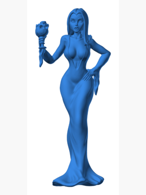 Gotik Vampir Kız Figürü