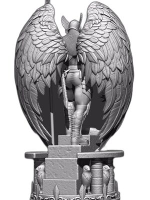 Hawkman 3D Baskı Figür Seti – 33 Parça STL