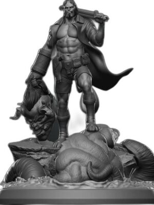 Hellboy 3D Baskı Figür Seti – 16 Parça STL