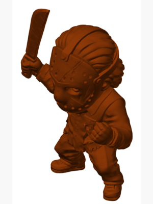 Chibi Jason Voorhees Korku Figürü