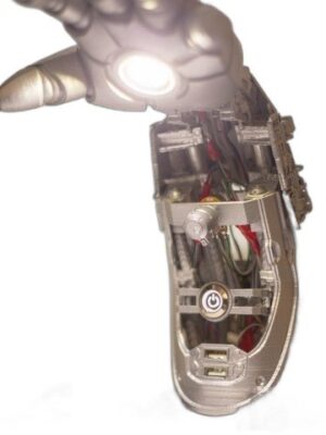 Iron Man LED Lamba Figürü – 10 Parça 3D Baskı STL Seti