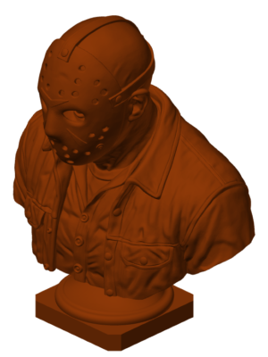 Jason Voorhees Korku Büstü Heykeli