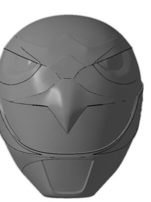 Jetman Kask 3D Baskı Figür Seti | 9 Parçalı STL Dosyası