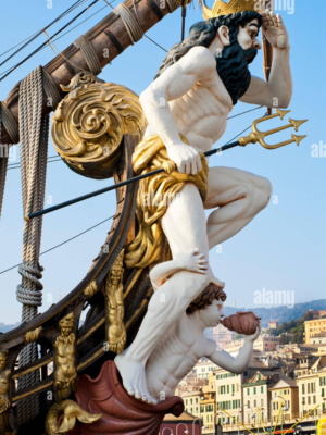 Galleon Gemisi Değiştirilebilir Pruva Figürü 3D Baskı STL
