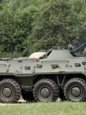 BTR-70 / BTR-80 Zırhlı Personel Taşıyıcı 1:100 Ölçek 3D Baskı STL