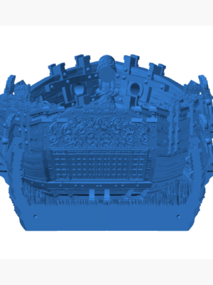 Tarihi Sloop Yelkenli Gemisi 3D Baskı STL