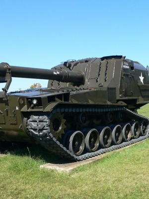 M108 Öz-Yürür Obüs 1/100 Ölçek 3D Baskı STL