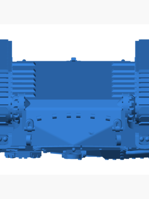 M109 Howitzer 1:100 Ölçek 3D Baskı Modeli STL (A0/A1/A3 Varyantları)