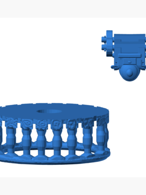 Klasik Yelkenli Fırkateyn – Tam Set 3D Baskı STL