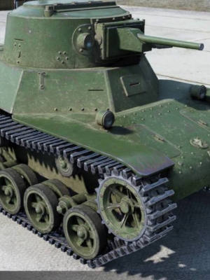 Type 98 Ke-Ni Japon Hafif Tankı 3D Baskı Minyatür STL