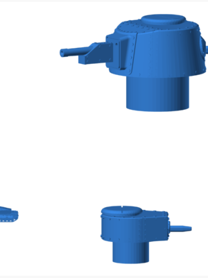 Japon Ro-Go Tankı 3D Baskı STL – WWII Minyatür Model