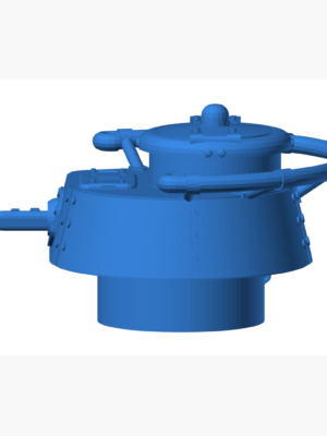 Shi-Ki Japon Deneysel Tankı 3D Baskı Minyatür STL