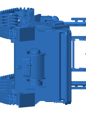 Japon Shi-Ki Prime Mover İkinci Dünya Savaşı Çekici Araç 3D Baskı Minyatür STL