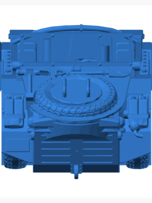 SPA-Viberti AS42 Camionetta Sahariana 3D Baskı STL