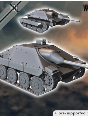 Jagdpanzer 38(t) Hetzer Tank Avcısı 3D Baskı STL