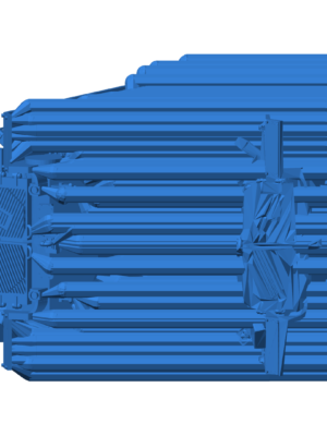 M48A3 Patton Ana Muharebe Tankı 3D Baskı Modeli – 15mm