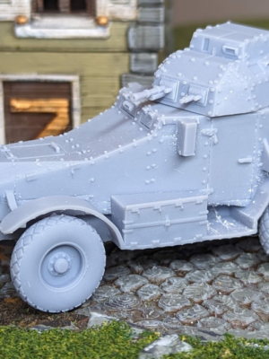 Panhard AMD 175 Zırhlı Keşif Aracı 1:56 Ölçek 3D Baskı STL