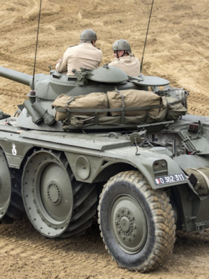 Panhard EBR 75 FL 10 Fransız Zırhlı Keşif Aracı 3D Baskı STL