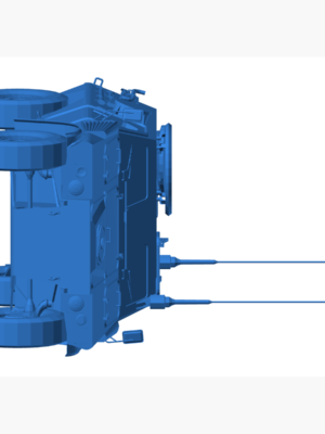 Panhard VBL 4x4 Hafif Zırhlı Araç 3D Baskı STL