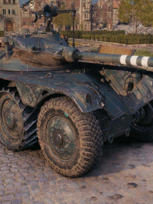 Panhard EBR 105 Tekerlekli Zırhlı Araç 3D Baskı STL