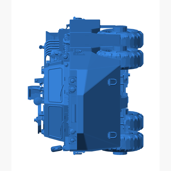 II. Dünya Savaşı Alman U-Boot Denizaltısı Güverte Modeli 3D Baskı STL