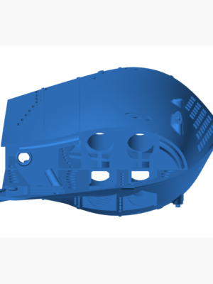 U-Boot Denizaltı Gövdesi 3D Baskı Modeli STL