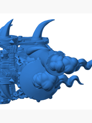 Korsan Gemisi Topu Minyatürü – Ölümsüz Korsan Gemisi Aksesuarı 3D Baskı STL
