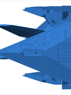F-117 Nighthawk Gizli Saldırı Uçağı 3D Baskı STL