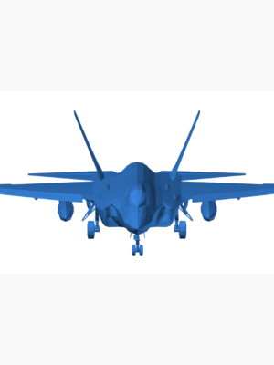 F-36C Spectre Savaş Uçağı 3D Baskı Modeli STL