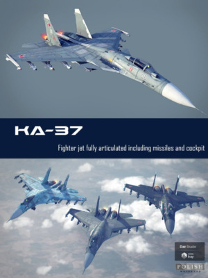 KA-37 Savaş Uçağı 3D Baskı STL Modeli