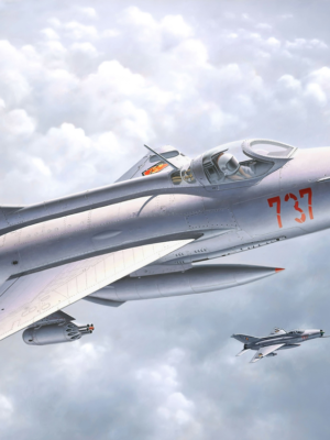 MiG-21 Savaş Uçağı 3D Baskı STL Modeli