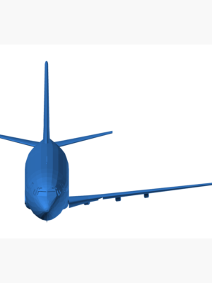 Boeing 737-200 Uçak Maketi 3D Baskı STL