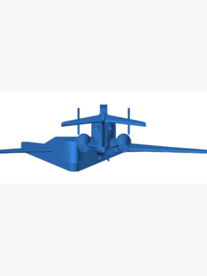 SAAB GlobalEye Erken İkaz Uçağı 3D Baskı STL