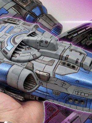 Shuttle Alpha Uzay Mekiği Stand Seti 3D Baskı STL