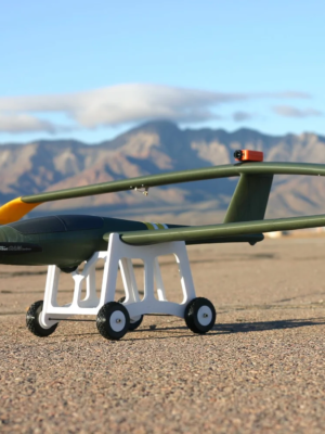 X-100 Infinity Wing V2 Model Uçak 3D Baskı STL – Komple Set (Gövde + Kanatlar + Taşıma Arabası)
