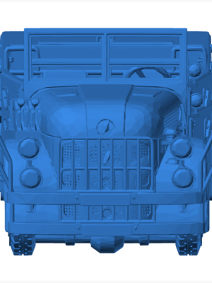 Steyr 1500A Üçlü MG151 Uçaksavar Kamyonu + Mühimmat Römorku 3D Baskı STL