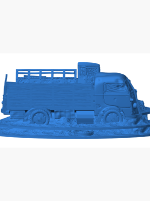 28mm WWII Hasar Görmüş Askeri Kamyonlar – 7 Farklı Ülke STL Seti