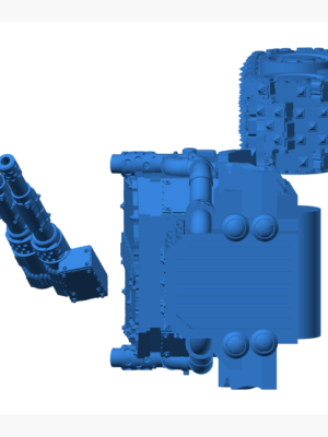 Yarı Paletli Uçaksavar Kamyonu (Flak Truck A) 3D Baskı STL