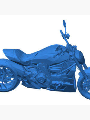 Ducati X-Diavel 2016 Motosiklet 3D Baskı STL