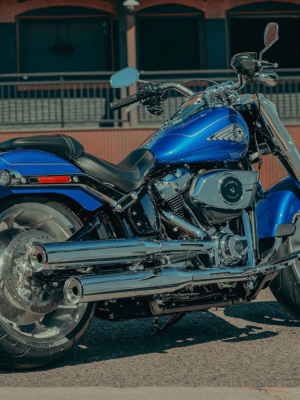 Harley-Davidson Fat Boy Motosiklet Modeli 3D Baskı STL