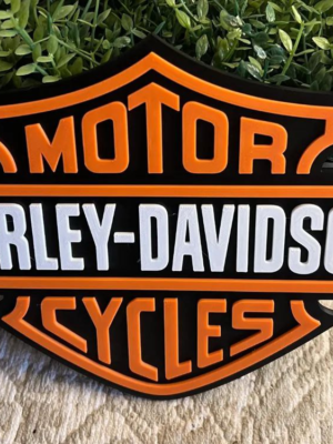 Harley-Davidson Logo 3D Baskı STL