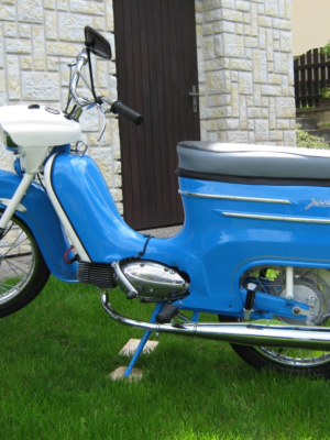 Jawa 21 Pionýr Motosiklet Maketi 3D Baskı STL