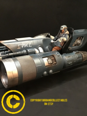 Star Wars 74-Z Speeder Bike 3D Baskı Modeli STL