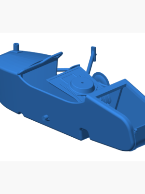 DNEPR M72 Yan Arabası (Sidecar) 1:8 Ölçek 3D Baskı STL
