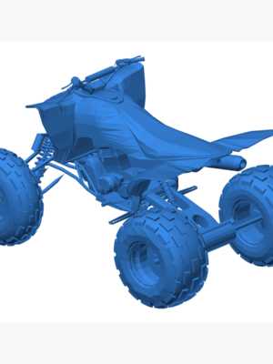 Yamaha Raptor 450 ATV 3D Baskı STL
